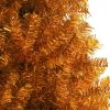 Artificial Christmas Tree with Stand Gold 5 ft PET