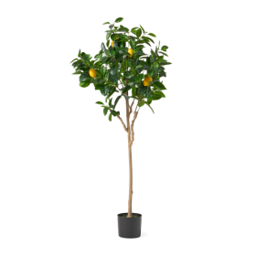 150CM Artificial Lemon Tree (Color: Green)